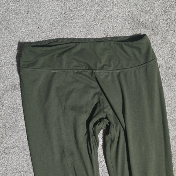 Hot Kiss Olive Green Leggings - Picture 2 of 8